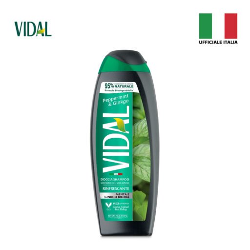 Vidal Doccia Shampoo Menta E Ginkgo Biloba 250Ml Art.Fab3404