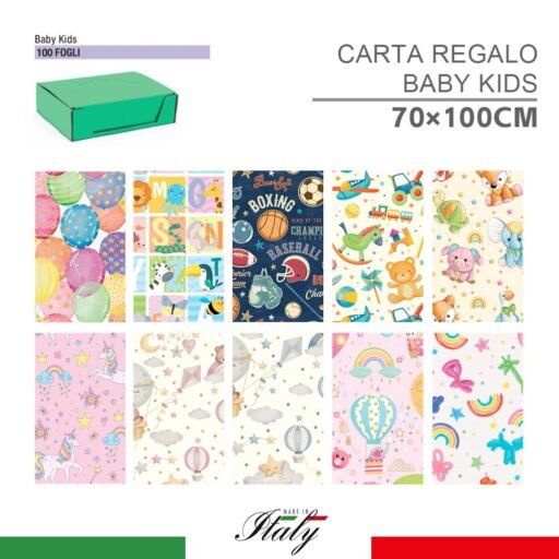 CARTA REGALO BABY KIDS 100FF 70X100 PZ1