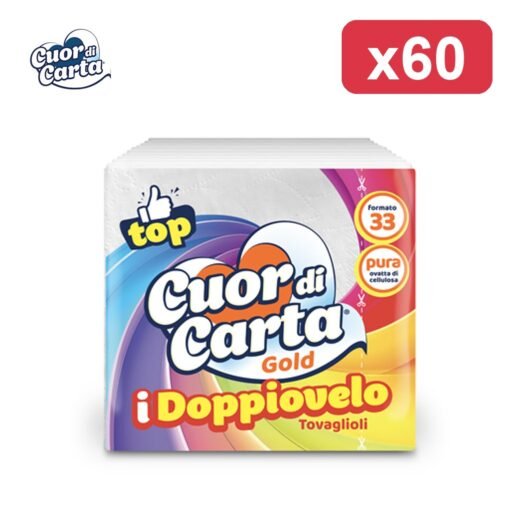 CUOR DI CARTA TOVAGLIOLI FORMATO 33