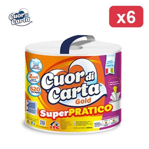 CUOR DI CARTA ASCIUGATUTTO 520 STR.