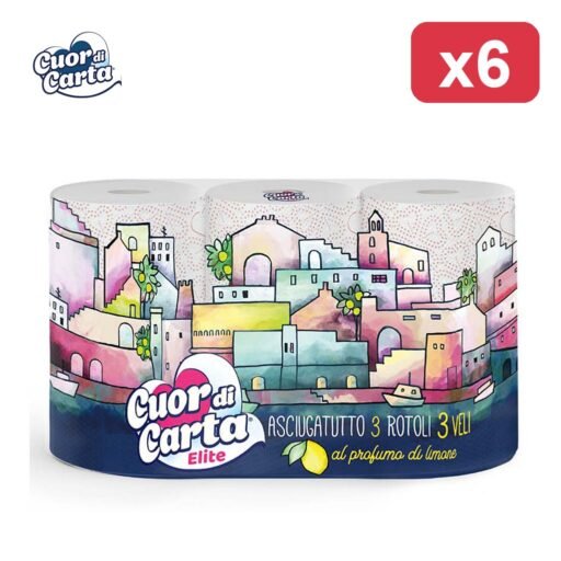 CUOR DI CARTA ASCIUGATUTTO 3 ROTOLI