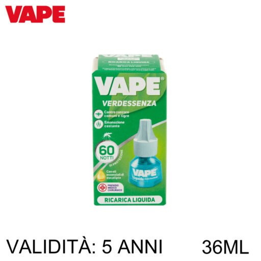 Vape Verdessenza Ricarica 36Ml Art.Ga1785400