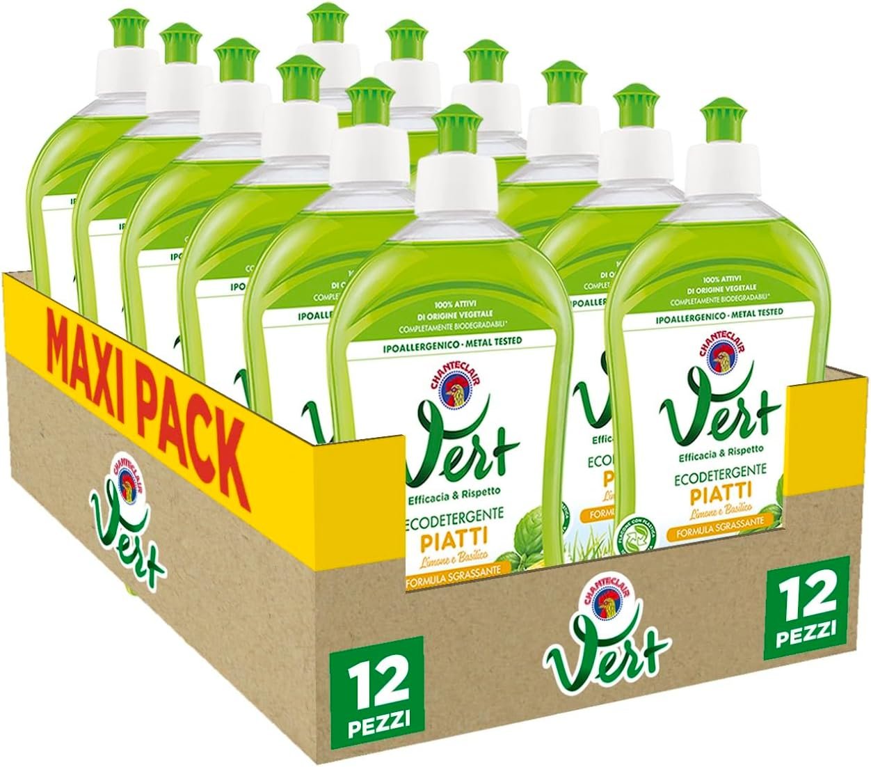 Chanteclair Vert Piatti 500Ml Limone Basilico Art.292R54It