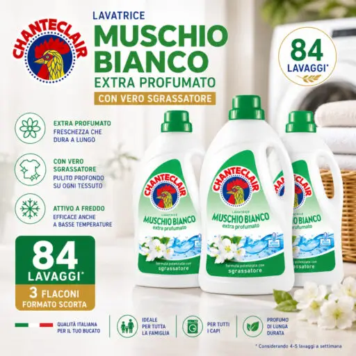 CHANTECLAIR 28LAV MUSCHIO BIANCO