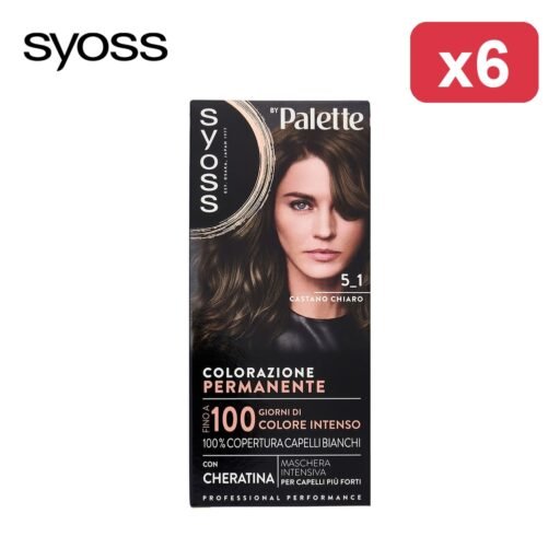 SYOSS BY PALETTE 5-1 CASTANO CHIAR