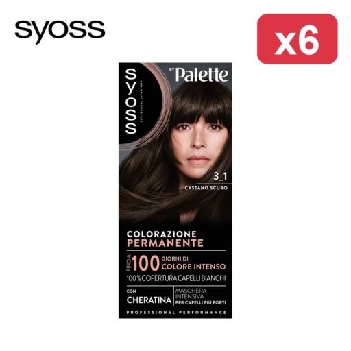 SYOSS BY PALETTE 3-1 CASTANO SCU