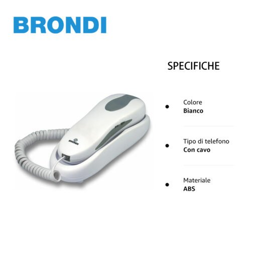 Brondi Nemo Bianco Con Cavo