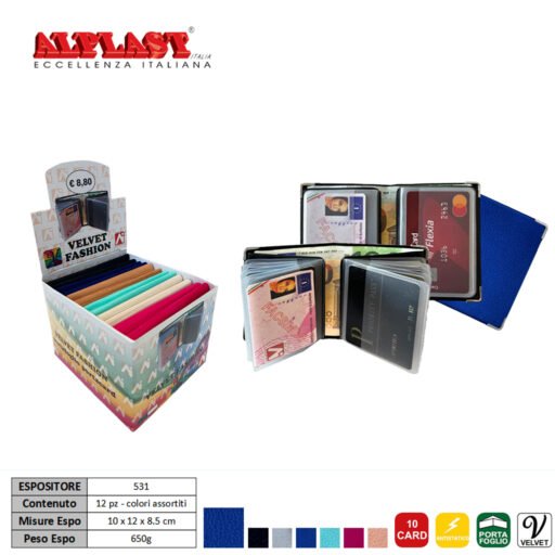 Velvet Fashion 12Pz Alplast Art.531 Pz1