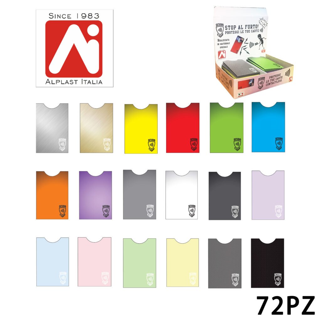 Scudocard 72Pz Light Cromo Alplast Art.871 Pz1