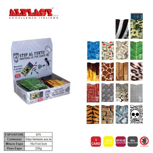 Scudocard 54Pz Decor Alplast Art.875 Pz1