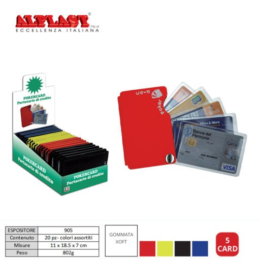 Poker Card 20Pz Alplast Art.905 Pz1