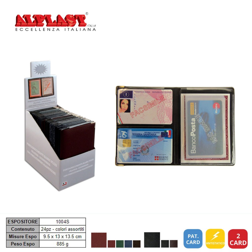 Porta Documenti 24Pz Alplast Art.1004S Pz1