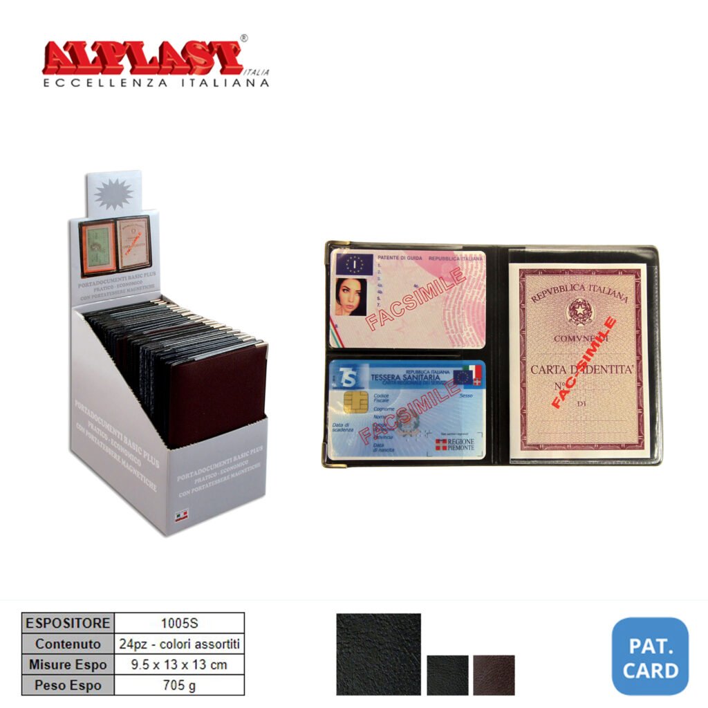 Porta Documenti 24Pz Alplast Art.1005S Pz1