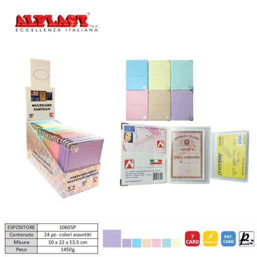 Porta Documenti 24Pz Alplast Art.1060Sp Pz1
