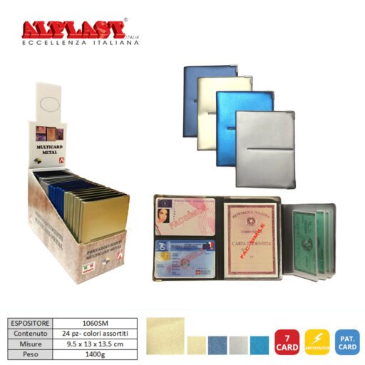 Porta Documenti 24Pz Alplast Art.1060Sm Pz1