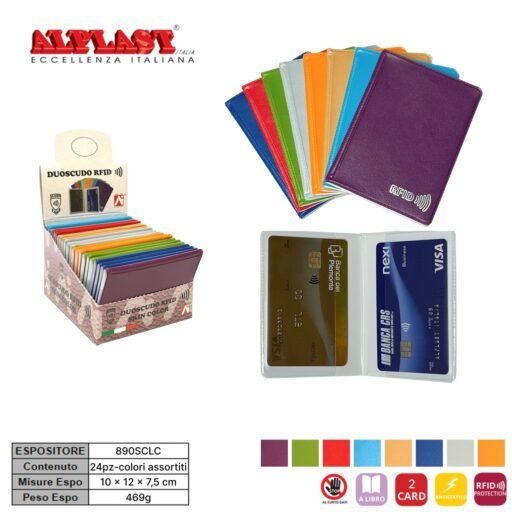 PORTACARD DUOSCUDO 24PZ SKIN ALPLAST