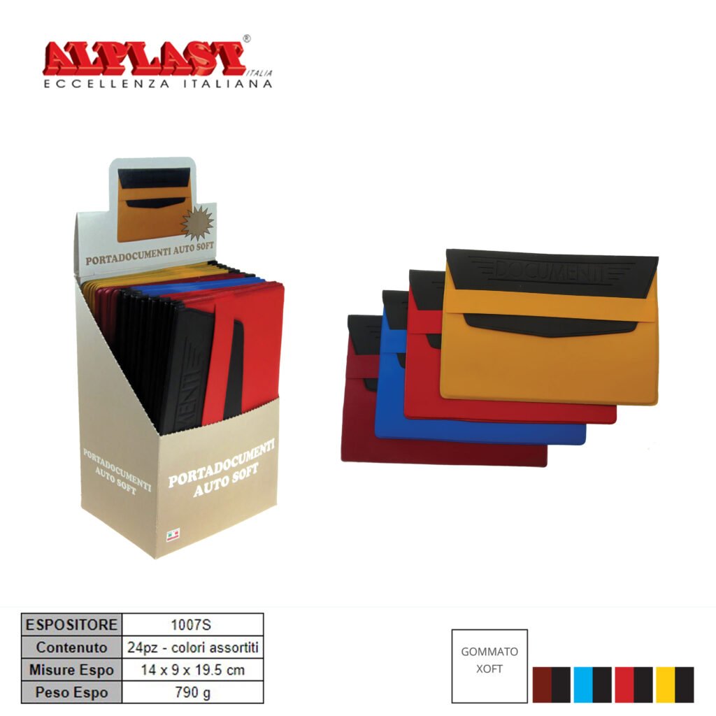 Porta Documenti Auto 24Pz Alplast Art.1007 S Pz1