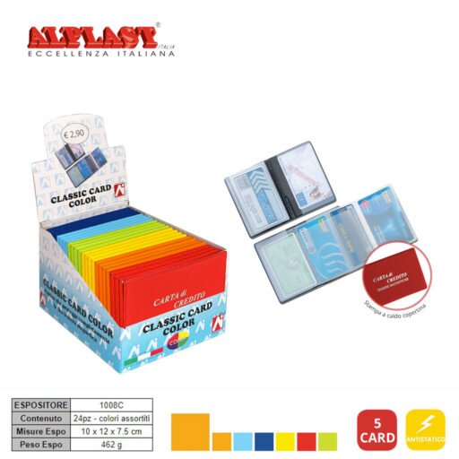 Porta Card 24Pz Alplast Art.1008C 1Pz