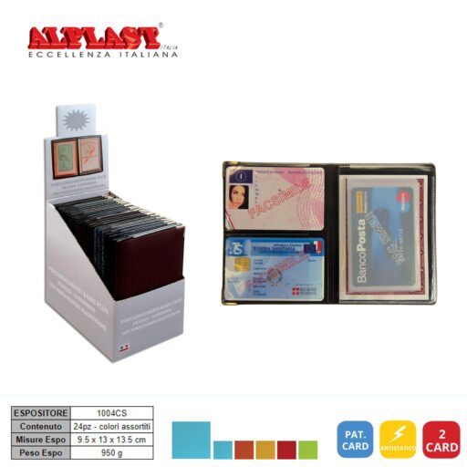 Porta Documenti 24Pz Alplast Art.1004Cs Pz1