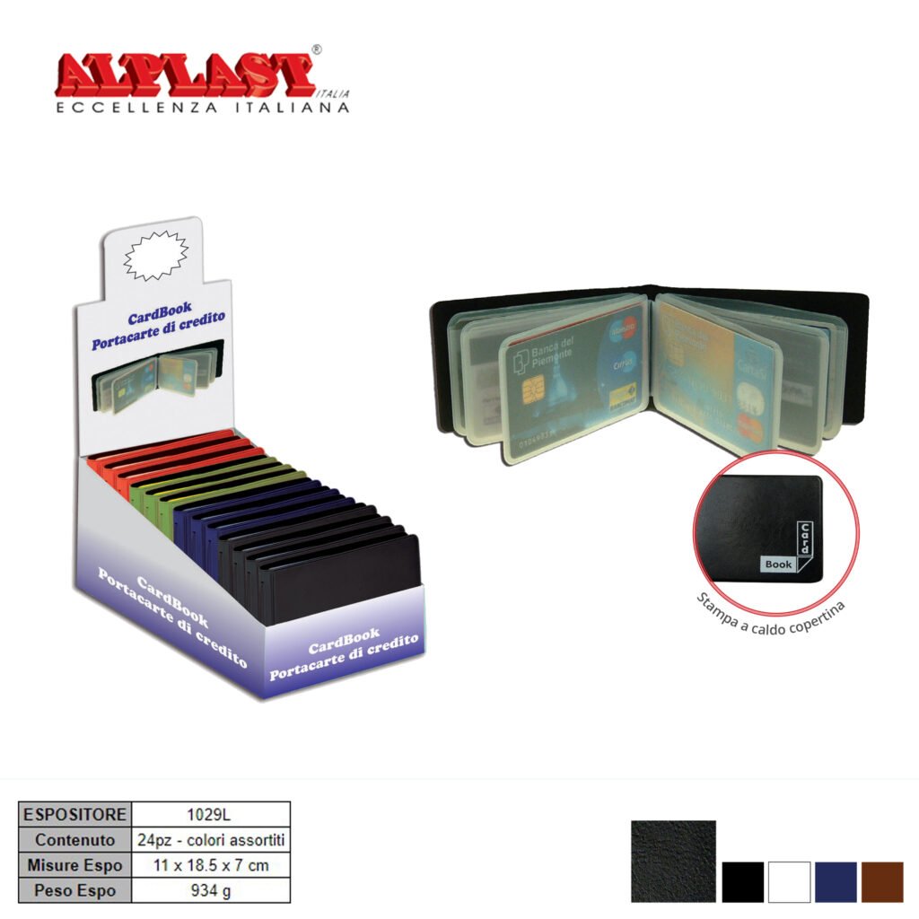 Porta Card 24Pz Alplast Art.1029L Pz1