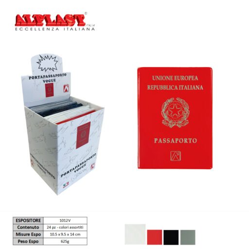 Portapassaporto Vogue 24Pz Alplast Art.1012V Pz1