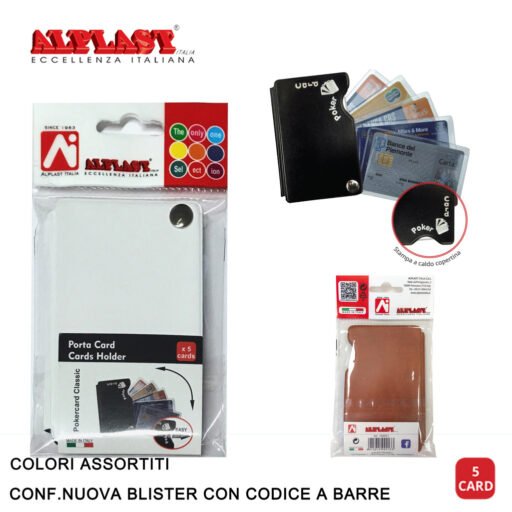 Art.109051 Alplast Pokercard Classic Conf.24Pz