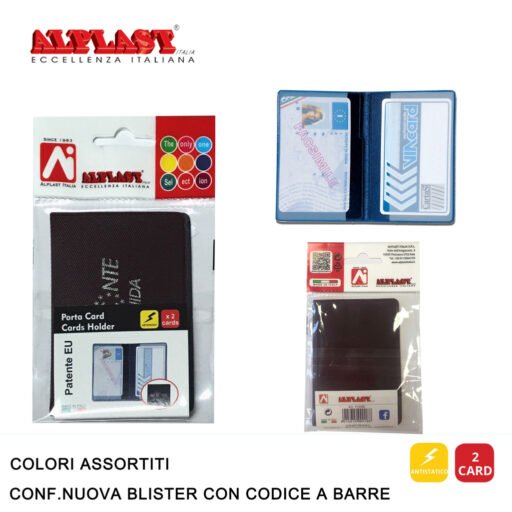 Art.110060 Alplast Portapatente Europea Conf.24Pz