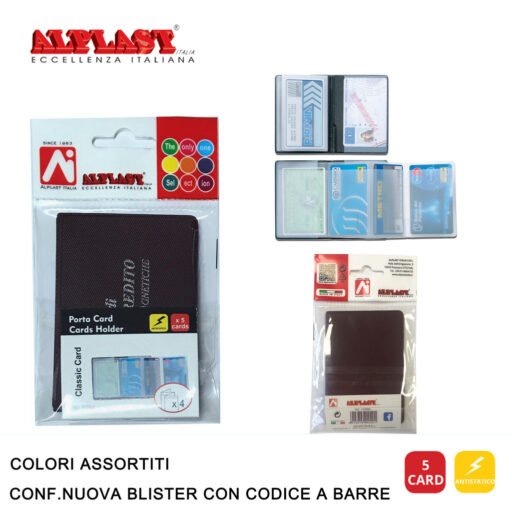 Art.110080 Alplast Classic Card Conf.24Pz