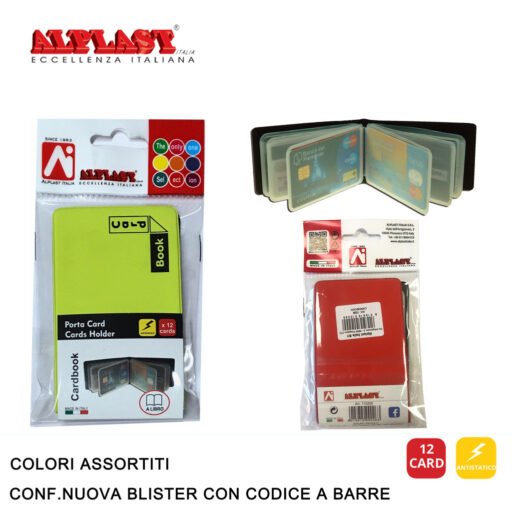 Art.110290 Alplast Cardbook Conf.24Pz