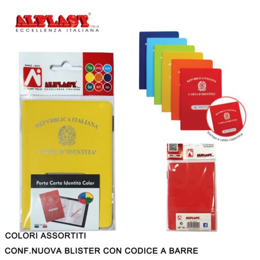 Art.110141 Alplast Porta Carta Di Identita Color Conf.24Pz