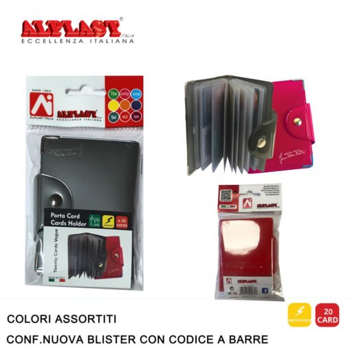 Art.110210 Alplast Twenty Card Vogue Conf.12Pz