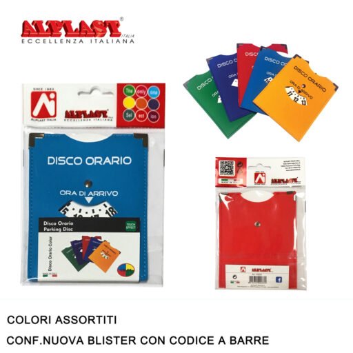Art.110221 Alplast Disco Orario Color Conf.24Pz