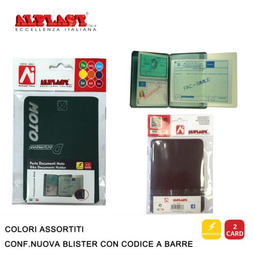 Art.110460 Alplast Portadocumenti Moto Conf.24Pz