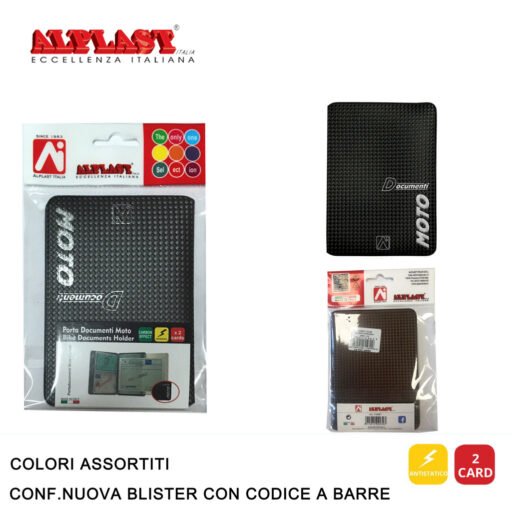 Art.110461 Alplast Portadocumenti Moto Carbon Conf.24Pz