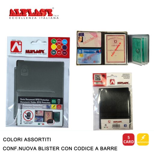 Art.110603 Alplast Multicard Scudo Metal Conf.24Pz