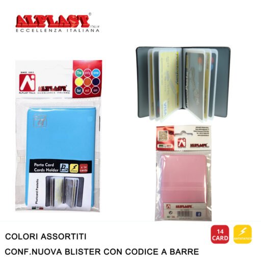 Art.108805 Alplast Pluricard Pastello Conf.24Pz