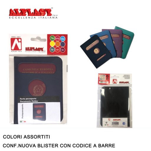 Art.110125 Alplast Portapassaporto Conf.24Pz