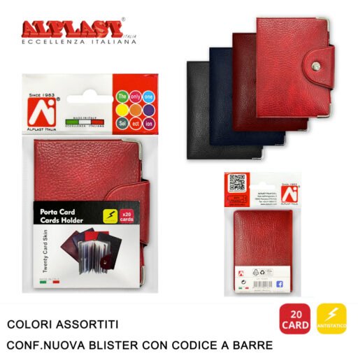 Art.110212 Alplast Twenty Card Skin Conf.12Pz
