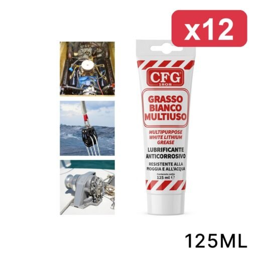 TUBO 125ML GRASSO BIANCO MULTIUSO CFG