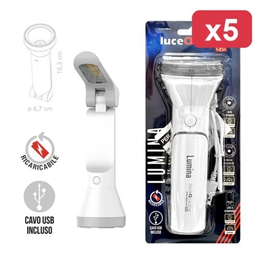 TORCIA RICARIC. DOPPIA ILLUMINAZIONE BL1