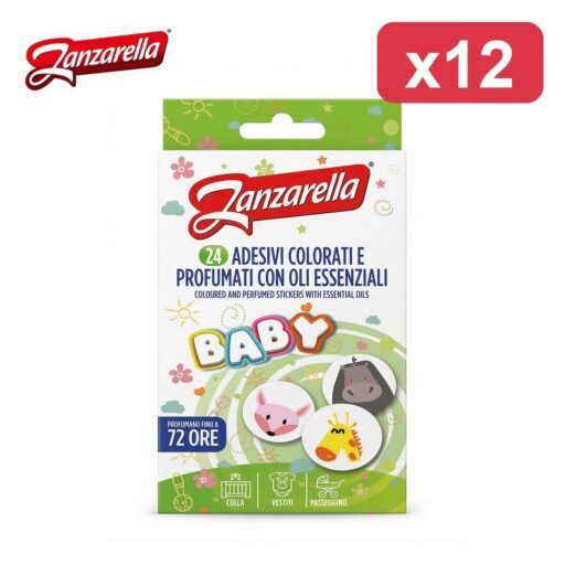 ZANZARELLA STICKER BABY 24PZ