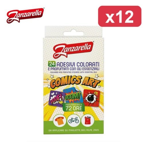 ZANZARELLA STICKER COMICS 24PZ