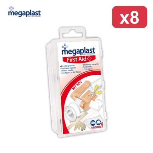 MEGAPLAST KIT SOS PRONTO SOCCORSO 8PROD.