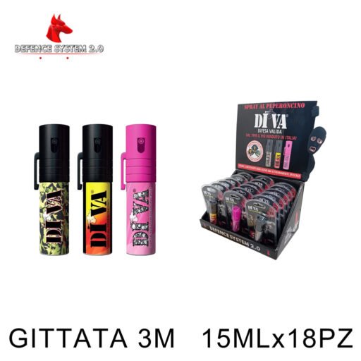 Legittima Difesa Spray Peperoncino 15Ml Legale Art.99005 Bl1