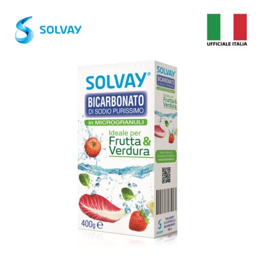 Solvay Bicarbonato Microgranuli Frutta Verdura 400G Art.Wy80806