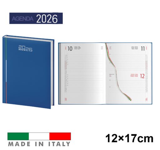 Art.Ag391 Agenda2026 Italy Giornaliera 12X17