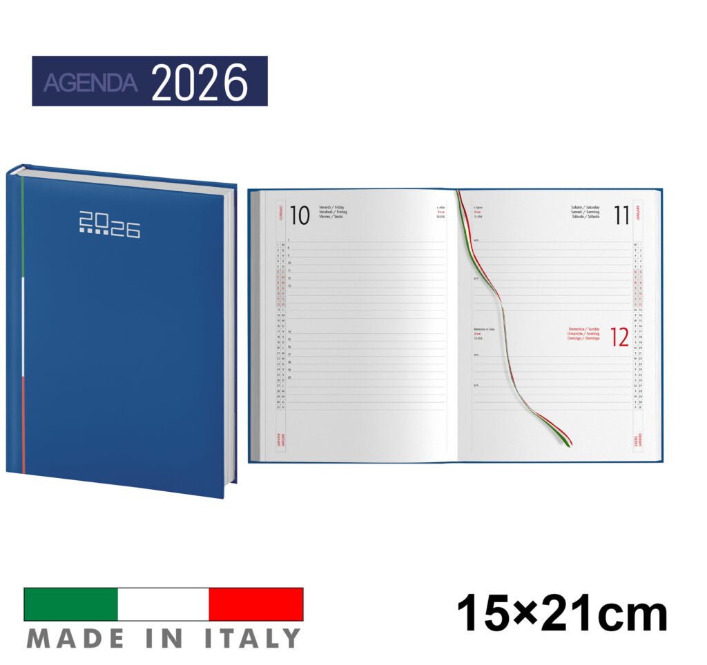 Art.Ag388Ita Agenda2026 Italy Giornaliera 15X21