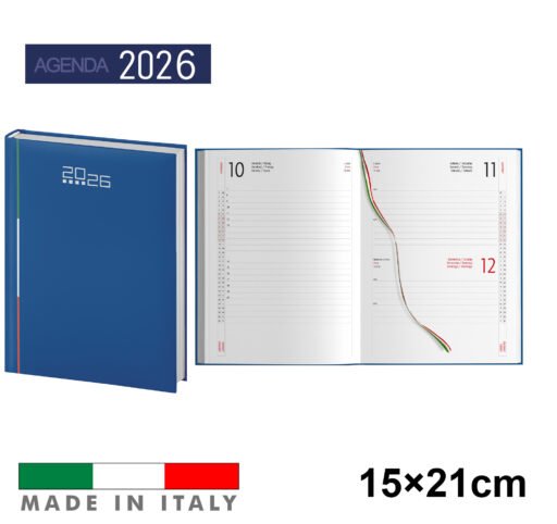 Art.Ag388Ita Agenda2026 Italy Giornaliera 15X21