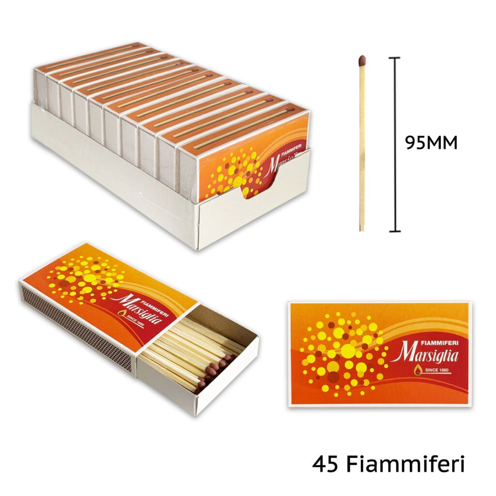 MARSIGLIA FIAMMIFERONI FIAMMIFERI 45 CONF.10PZ