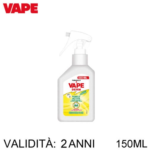 Vape Derm Family Active Lozione Antipuntura 150Ml Art.Ga1903300